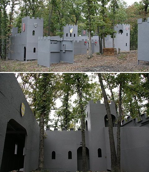 Campo The Castle Paintball Ridge