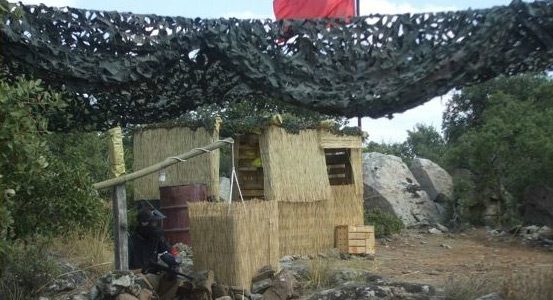 Escenario de paintball en el MegaCampo Madrid